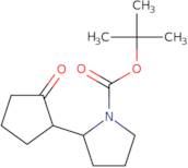 tert-Butyl 2-(2-oxocyclopentyl)pyrrolidine-1-carboxylate