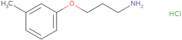 1-(3-Aminopropoxy)-3-methylbenzene hydrochloride