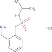 1-[2-(Aminomethyl)phenyl]-N-(propan-2-yl)methanesulfonamide hydrochloride