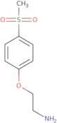 1-(2-Aminoethoxy)-4-methanesulfonylbenzene