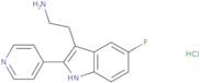 2-[5-Fluoro-2-(pyridin-4-yl)-1H-indol-3-yl]ethylamine hydrochloride