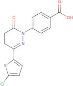 4-[3-(5-Chlorothiophen-2-yl)-6-oxo-1,4,5,6-tetrahydropyridazin-1-yl]benzoic acid