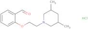 2-[2-(3,5-Dimethyl-1-piperidinyl)ethoxy]benzaldehyde hydrochloride