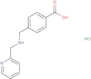 4-{[(2-Pyridinylmethyl)amino]methyl}benzoic acid hydrochloride