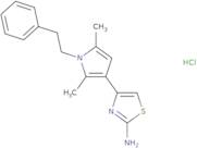 4-[2,5-Dimethyl-1-(2-phenylethyl)-1H-pyrrol-3-yl]-1,3-thiazol-2-amine hydrochloride