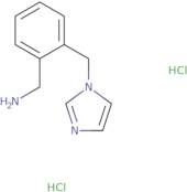 [2-(1H-Imidazol-1-ylmethyl)phenyl]methanamine dihydrochloride