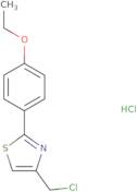 4-(Chloromethyl)-2-(4-ethoxyphenyl)-1,3-thiazole hydrochloride