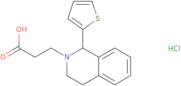 3-[1-(2-Thienyl)-3,4-dihydroisoquinolin-2(1H)-yl]propanoic acid hydrochloride