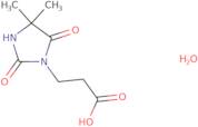 3-(4,4-Dimethyl-2,5-dioxoimidazolidin-1-yl)propanoic acid hydrate