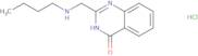 2-[(Butylamino)methyl]-3,4-dihydroquinazolin-4-one hydrochloride