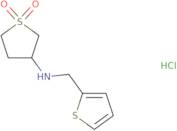 3-[(Thiophen-2-ylmethyl)amino]-1λ6-thiolane-1,1-dione hydrochloride