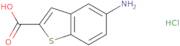 5-Amino-1-benzothiophene-2-carboxylic acid hydrochloride