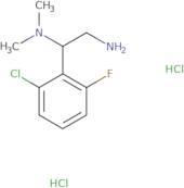 [2-Amino-1-(2-chloro-6-fluorophenyl)ethyl]dimethylamine dihydrochloride