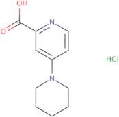 4-Piperidin-1-ylpyridine-2-carboxylic acidhydrochloride