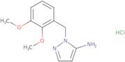 1-[(2,3-Dimethoxyphenyl)methyl]-1H-pyrazol-5-amine hydrochloride