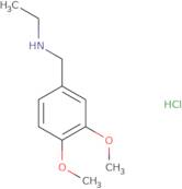 [(3,4-Dimethoxyphenyl)methyl](ethyl)amine hydrochloride