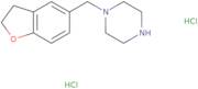 1-[(2,3-Dihydro-1-benzofuran-5-yl)methyl]piperazine dihydrochloride