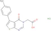 2-[5-(4-Methylphenyl)-4-oxo-3H,4H-thieno[2,3-d]pyrimidin-3-yl]aceticacidhydrochloride