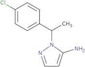 1-(1-(4-Chlorophenyl)ethyl)-1H-pyrazol-5-amine