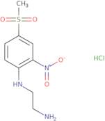 N'-(4-Methylsulfonyl-2-nitrophenyl)ethane-1,2-diamine hydrochloride