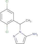 1-[1-(2,5-Dichlorophenyl)ethyl]-1H-pyrazol-5-amine