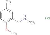 [(2-Methoxy-5-methylphenyl)methyl](methyl)amine hydrochloride