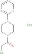 2-Chloro-1-[4-(pyrimidin-2-yl)piperazin-1-yl]ethan-1-one hydrochloride