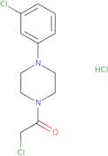 2-Chloro-1-[4-(3-chlorophenyl)piperazin-1-yl]ethan-1-one hydrochloride