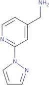 [2-(1H-Pyrazol-1-yl)pyridin-4-yl]methanamine