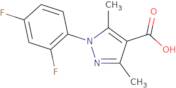 1-(2,4-Difluorophenyl)-3,5-dimethyl-1H-pyrazole-4-carboxylic acid