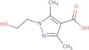 1-(2-Hydroxyethyl)-3,5-dimethyl-1H-pyrazole-4-carboxylic acid