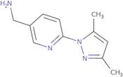 [6-(3,5-Dimethyl-1H-pyrazol-1-yl)pyridin-3-yl]methanamine