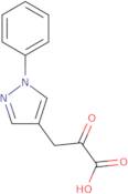 2-Oxo-3-(1-phenyl-1H-pyrazol-4-yl)propanoic acid