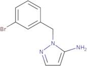 1-[(3-Bromophenyl)methyl]-1H-pyrazol-5-amine