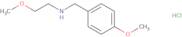 (4-Methoxybenzyl)(2-methoxyethyl)amine hydrochloride