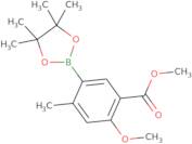 Methyl 2-methoxy-4-methyl-5-(4,4,5,5-tetramethyl-1,3,2-dioxaborolan-2-yl)benzoate