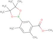 2,4-Dimethyl-5-methoxycarbonlyl-phenylboronic acid pinacol ester