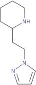 2-[2-(1H-Pyrazol-1-yl)ethyl]piperidine