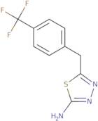 5-{[4-(Trifluoromethyl)phenyl]methyl}-1,3,4-thiadiazol-2-amine