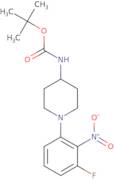 tert-Butyl 1-(3-fluoro-2-nitrophenyl)piperidine-4-ylcarbamate