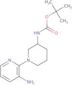 tert-Butyl (1-(3-aminopyridin-2-yl)piperidin-3-yl)carbamate