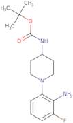 tert-Butyl 1-(2-amino-3-fluorophenyl)piperidin-4-ylcarbamate