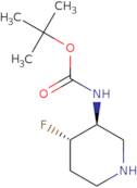 tert-butyl N-[(3S,4S)-4-fluoropiperidin-3-yl]carbamate ee