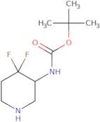 3-(Boc-amino)-4,4-difluoropiperidine