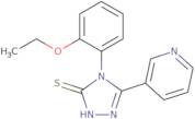 4-(2-Ethoxyphenyl)-5-(pyridin-3-yl)-4H-1,2,4-triazole-3-thiol