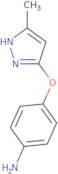 4-[(5-Methyl-1H-pyrazol-3-yl)oxy]aniline