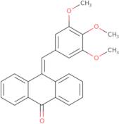 10-[(3,4,5-Trimethoxyphenyl)methylidene]-9,10-dihydroanthracen-9-one