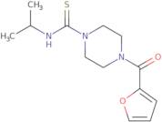 2-furyl 4-(((methylethyl)amino)thioxomethyl)piperazinyl ketone