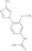 [3-Methoxy-4-(4-methyl-1H-imidazol-1-yl)phenyl]thiourea