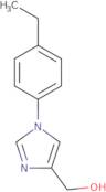 (1-(4-Ethylphenyl)-1H-imidazol-4-yl)methanol